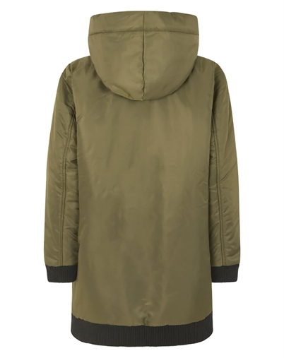 Rabens Saloner - Siif Padded Tech Jakke - Olive Night